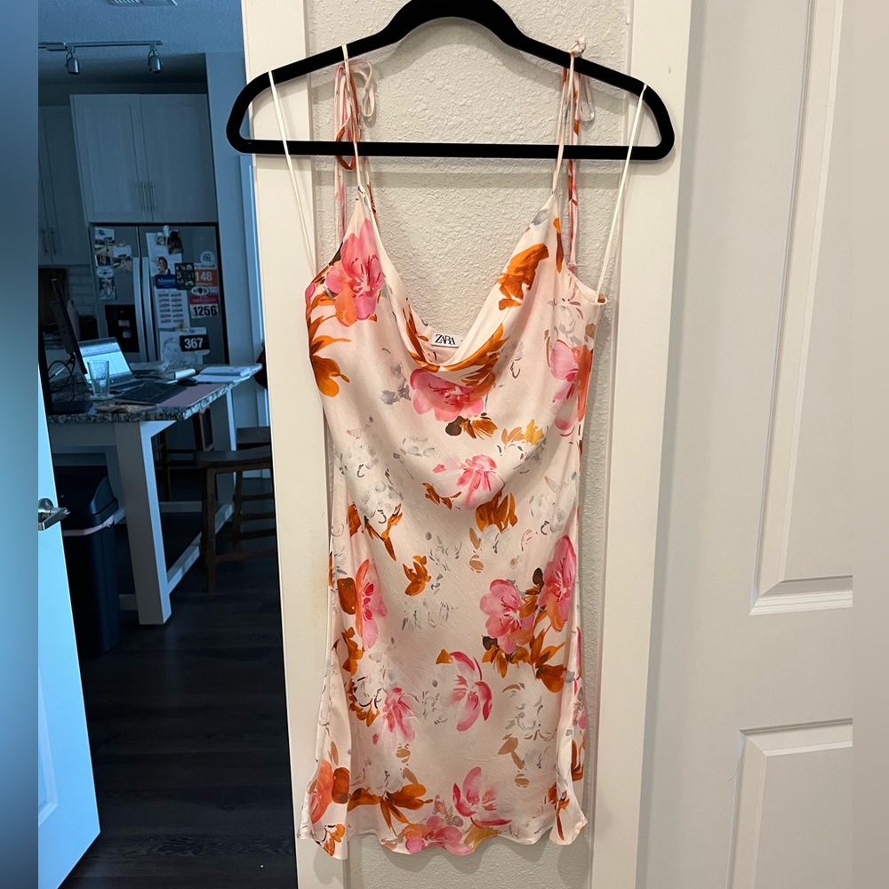 Zara Floral Mini Dress